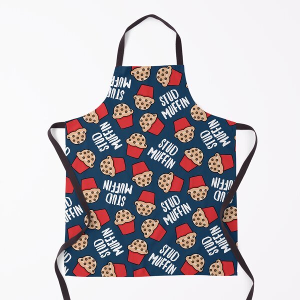 Item preview, Stud Muffin - Dark Blue designed and sold by littlearrow.