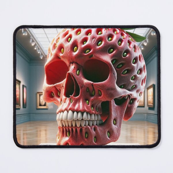 Item preview, Strawberry Skull: Artistic Fusion designed and sold by mymagicstoreus.