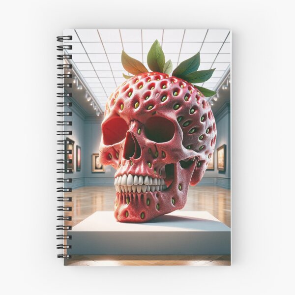 Item preview, Strawberry Skull: Artistic Fusion designed and sold by mymagicstoreus.