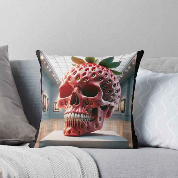 Item preview, Strawberry Skull: Artistic Fusion designed and sold by mymagicstoreus.