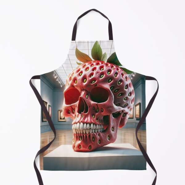 Item preview, Strawberry Skull: Artistic Fusion designed and sold by mymagicstoreus.