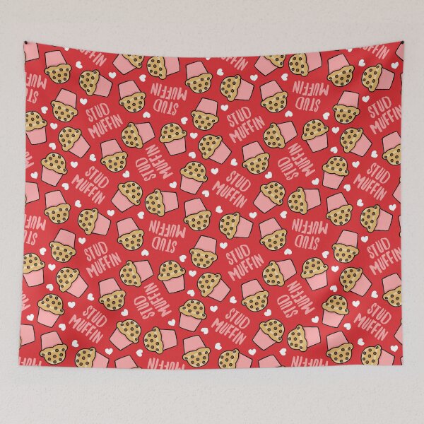Item preview, Stud Muffin - Red/Pink designed and sold by littlearrow.