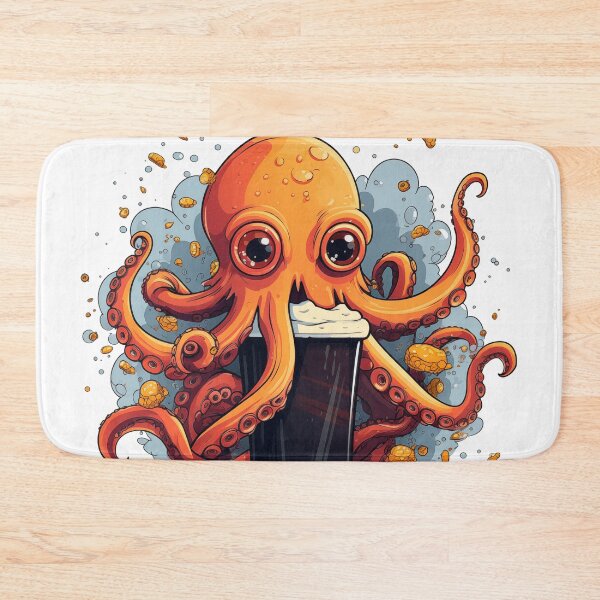 Item preview, Octpresso Love! - Cute Funny Kawaii Coffee Octopus designed and sold by JayCally.