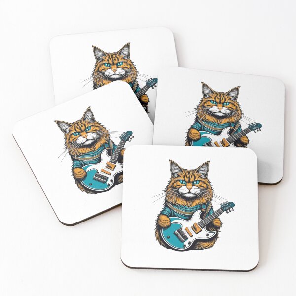 Item preview, Whiskers and Riffs designed and sold by MissFrita.