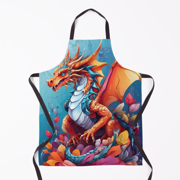 Item preview, Crimson Custodian: The Dragon's Autumn Embrace designed and sold by Vitalka-uk.