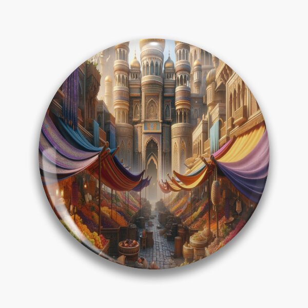 Item preview, Splendors of an Enchanted Souk: Journey to the Heart of a Legendary City designed and sold by UrbainEcho.