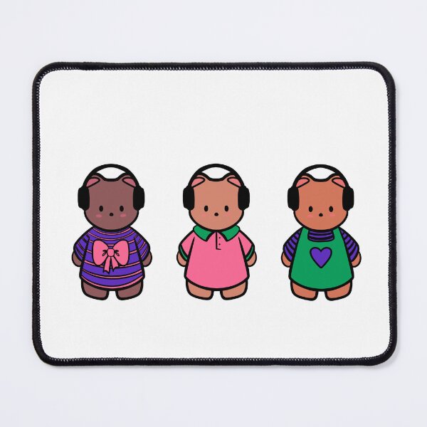 Item preview, Three cute bears listening to music designed and sold by Nawpy.