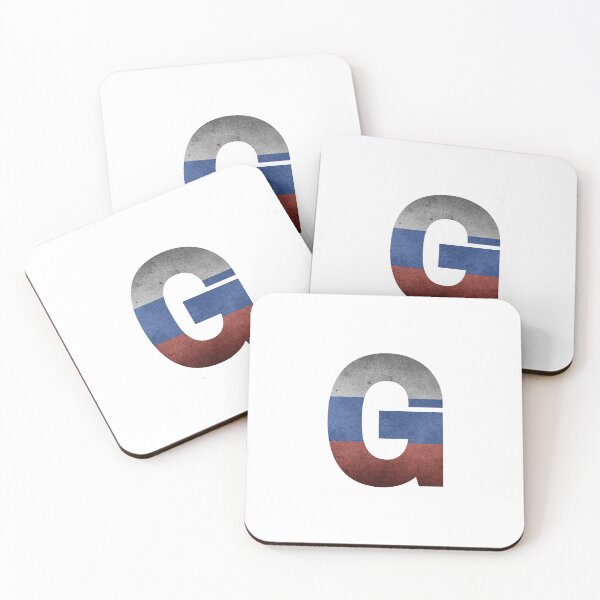 Item preview, Russia Letter Design G designed and sold by iNeedLetters.