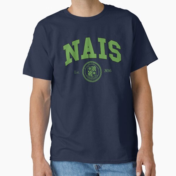 Item preview, Classic NAIS College Custom Tee Shirt Design designed and sold by Davy Apis.