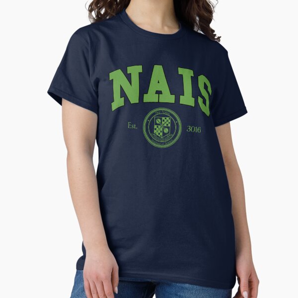 Item preview, Classic NAIS College Custom Tee Shirt Design designed and sold by Davy Apis.