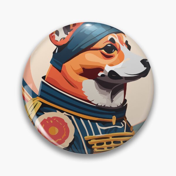 Artikelvorschau, Samurai-Walisercorgi entworfen und verkauft von Corgi-at-night.