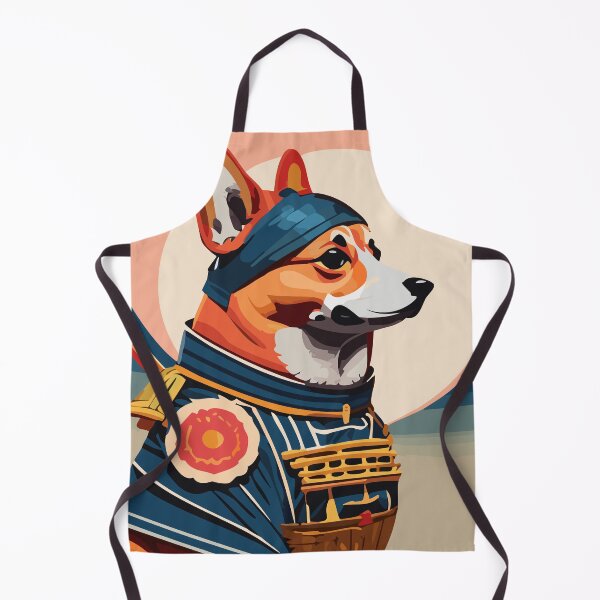 Item preview, Samurai Welsh Corgi designed and sold by Corgi-at-night.