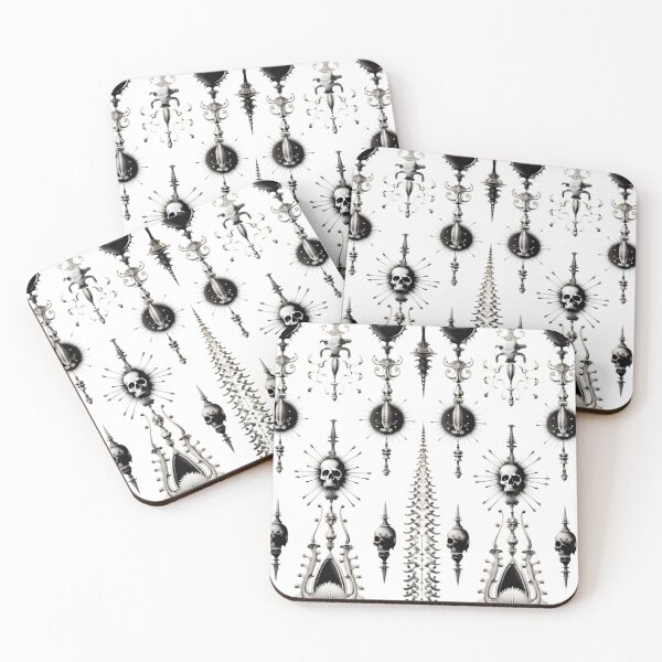 Item preview, Gothic Ornamentary - Black designed and sold by CowBonBon.
