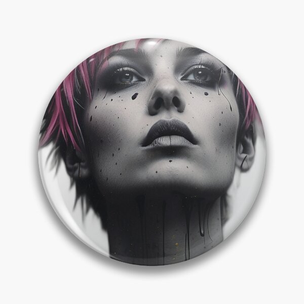 Item preview,  Portrait of a Punk Rebel designed and sold by AthosVolzenArt.