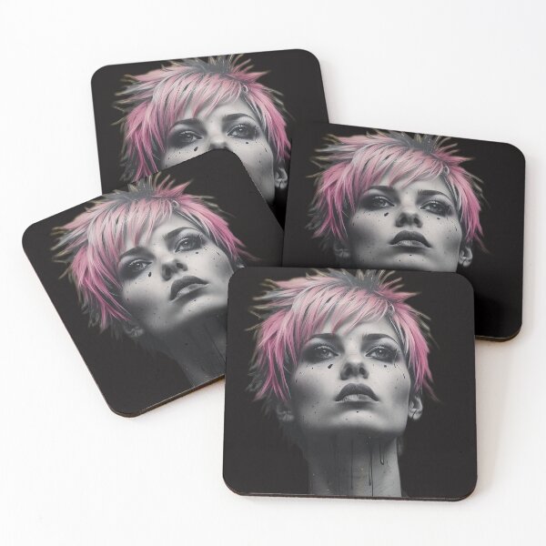Item preview,  Portrait of a Punk Rebel designed and sold by AthosVolzenArt.