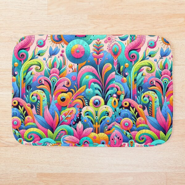 Item preview, Rainbow Whirl of Vegetation designed and sold by M-ormin.
