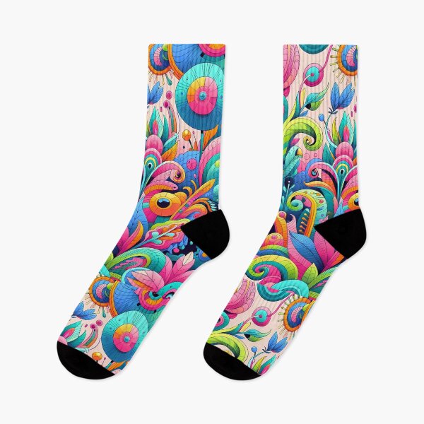 Item preview, Rainbow Whirl of Vegetation designed and sold by M-ormin.
