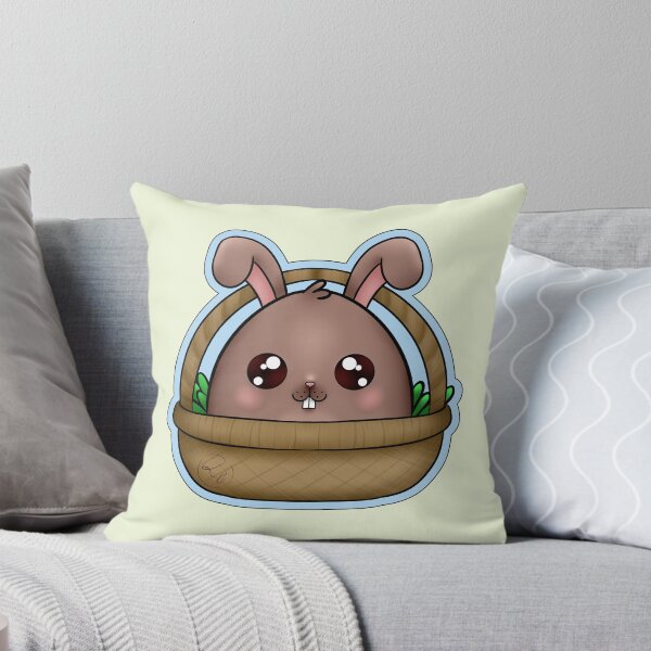 Item preview, Cute brown bunny easter designed and sold by Drawersofdraw.