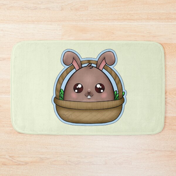 Item preview, Cute brown bunny easter designed and sold by Drawersofdraw.