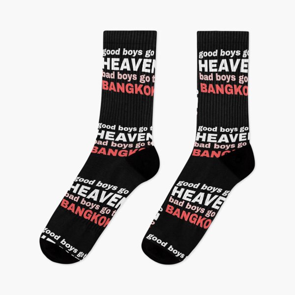 Item preview, Good boys go to heaven bad boys go to Bangkok  designed and sold by vyascreations.