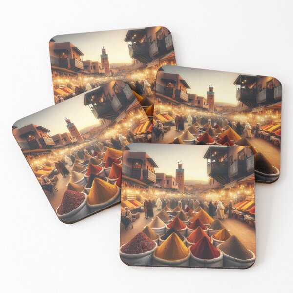 Item preview, Palette des Sens: mercado picante en el corazón de Marrakech designed and sold by UrbainEcho.
