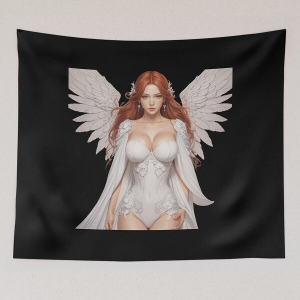 Item preview,  bishoujo angel redhead designed and sold by WingedMeteor.