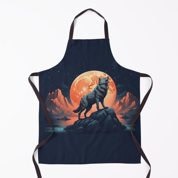Item preview, Blood Moon Howl designed and sold by CoolWolfDesigns.