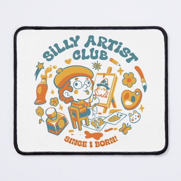 Item preview, Silly Artist Club designed and sold by Horta Studio.