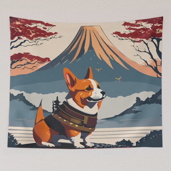 Item preview, Volcano Corgi designed and sold by Corgi-at-night.