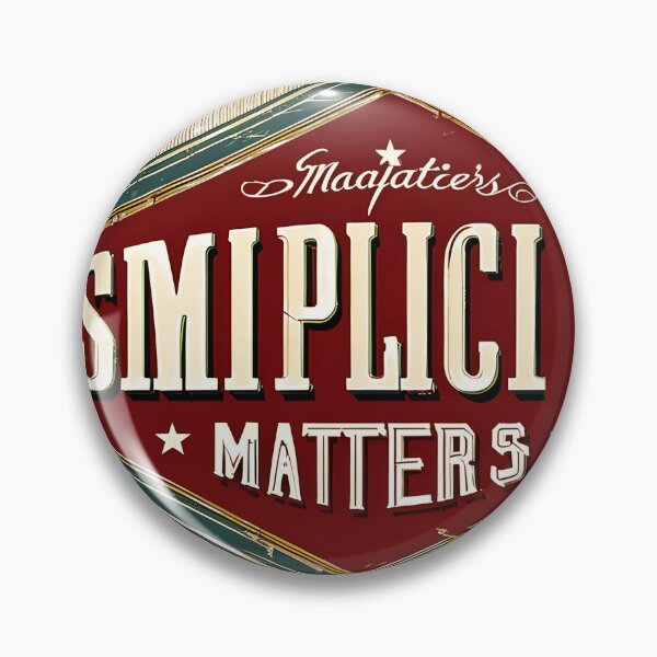 Item preview, Vintage Simplicity Matters designed and sold by KriticalDesigns.