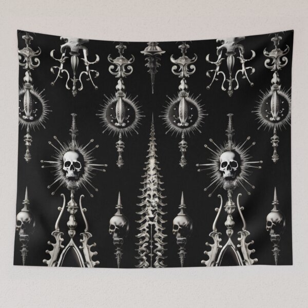 Item preview, Gothic Ornamentary - Black Inverse designed and sold by CowBonBon.