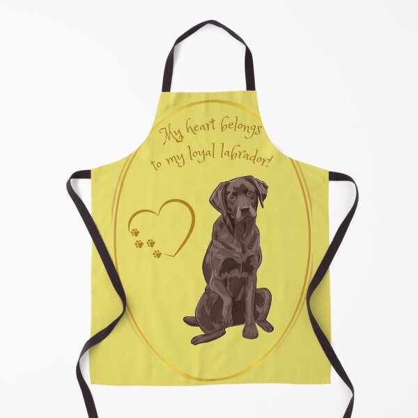 Item preview, My heart belongs to my loyal labrador! designed and sold by ZingZest.