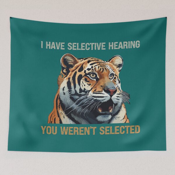Item preview, I Have Selective Hearing designed and sold by box-artshop.