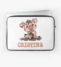 Cristina Schweinchen Laptoptasche