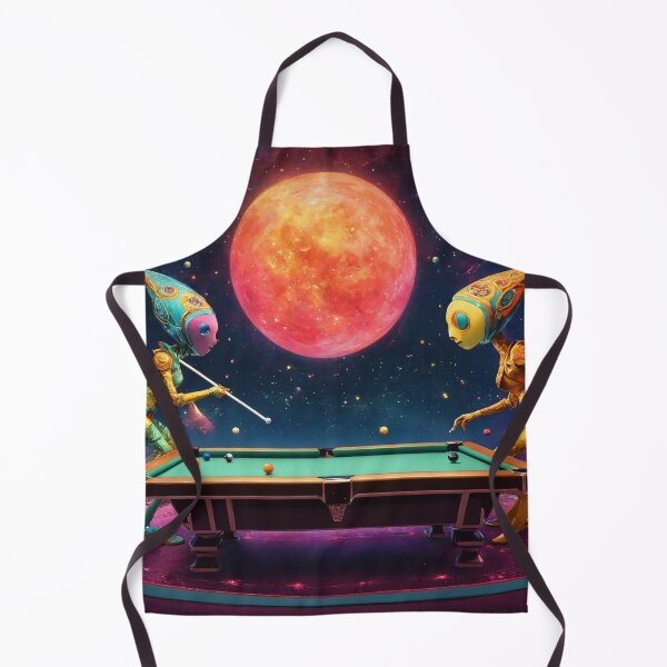 Item preview, Aliens playing pool designed and sold by eli-test.