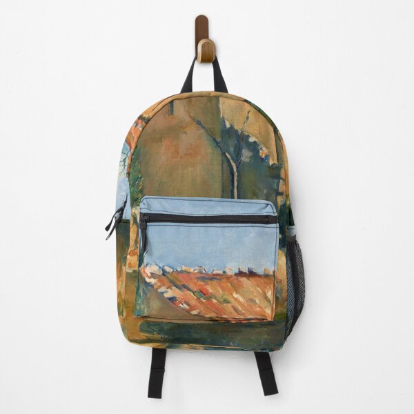 Item preview, Paul Cézanne's Abandoned House near Aix-en-Provence (1885–1887) landscape painting designed and sold by Suzana Djordjevic.