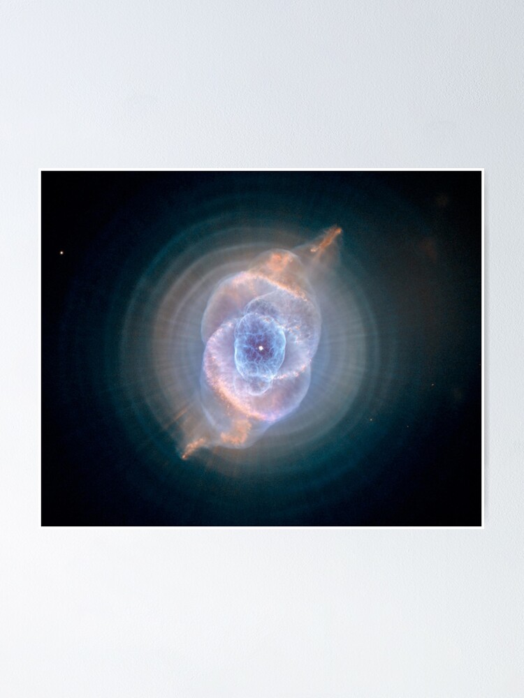 Alternate view of NASA's Hubble Space Telescope: Cat's Eye Nebula Poster