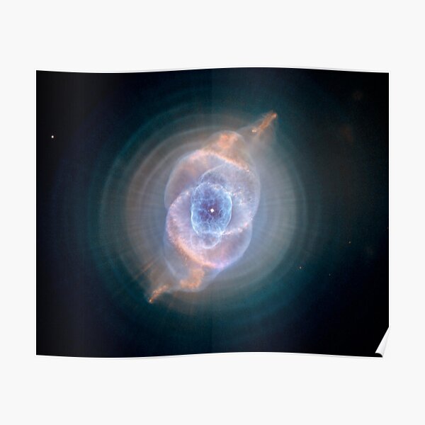  NASA's Hubble Space Telescope: Cat's Eye Nebula Poster