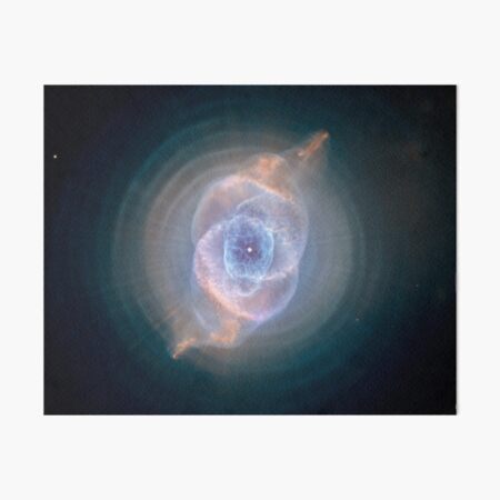  NASA's Hubble Space Telescope: Cat's Eye Nebula Art Board Print