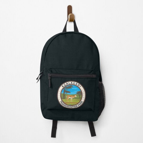 Item preview, Kgalagadi Transfrontier Park Travel Art Badge designed and sold by KrisSidDesigns.