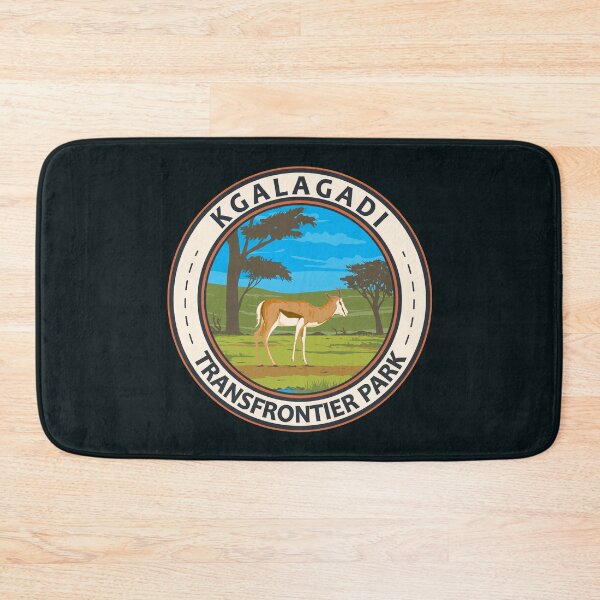 Item preview, Kgalagadi Transfrontier Park Travel Art Badge designed and sold by KrisSidDesigns.
