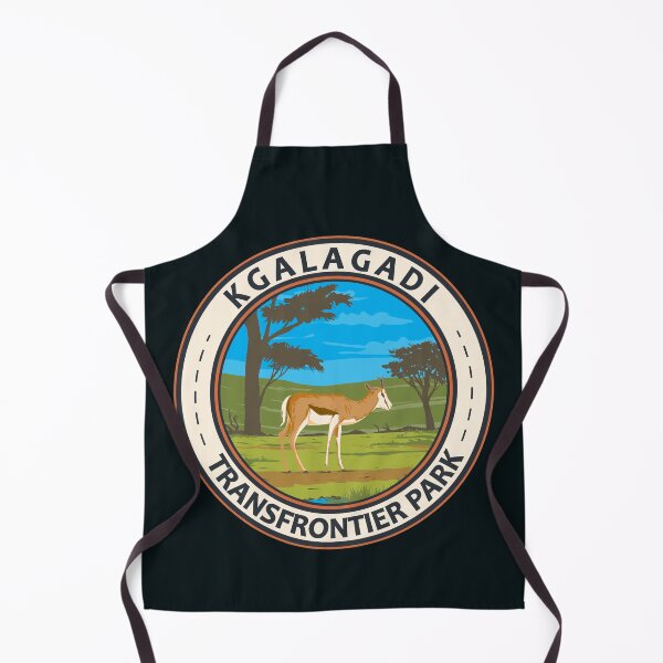 Item preview, Kgalagadi Transfrontier Park Travel Art Badge designed and sold by KrisSidDesigns.