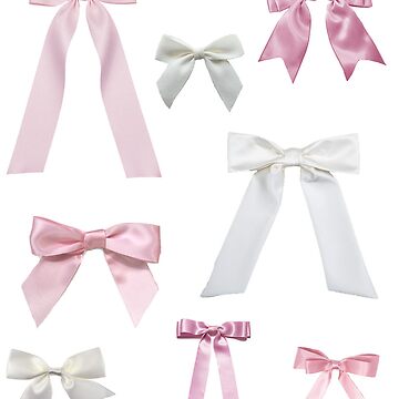 Artwork thumbnail, Pink and White Bows by verycoolandnice