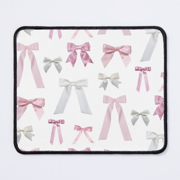 Item preview, Pink and White Bows designed and sold by verycoolandnice.