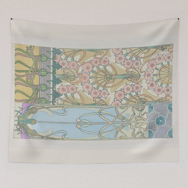 Item preview, Floral design 30, from Documents Décoratifs, by Alphonse Mucha. HIGH DEFINITION designed and sold by MINDTHECHERRY.