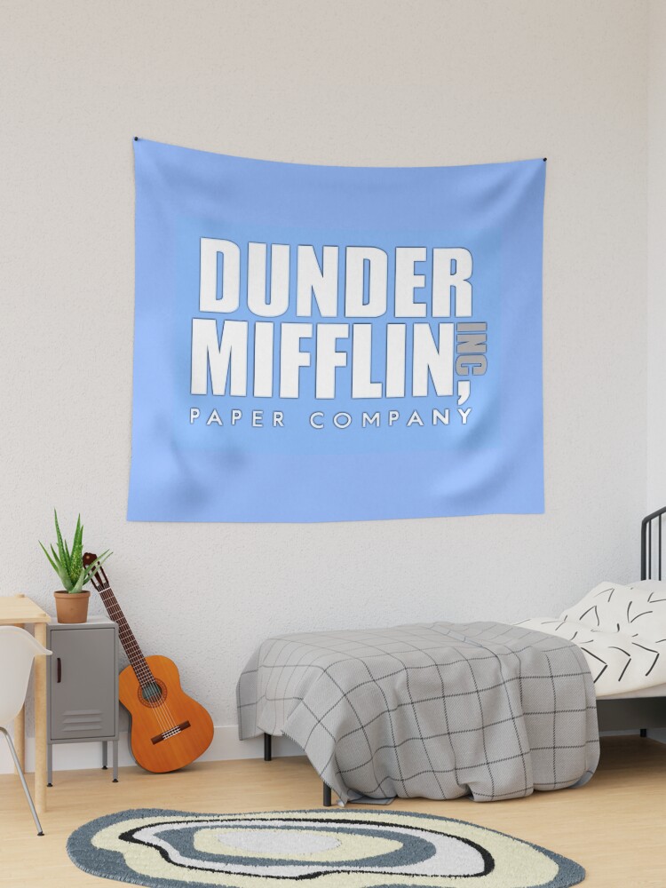 The Office Dunder Mifflin Logo Tapestry