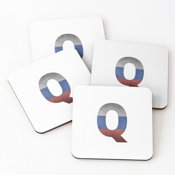 Item preview, Russia Letter Design Q designed and sold by iNeedLetters.