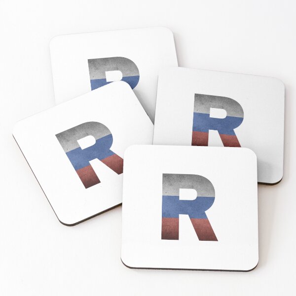 Item preview, Russia Letter Design R designed and sold by iNeedLetters.