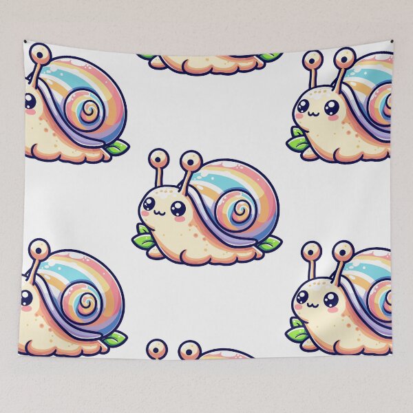 Item preview, Delicate Snail Elegance designed and sold by ArtfulWeave.