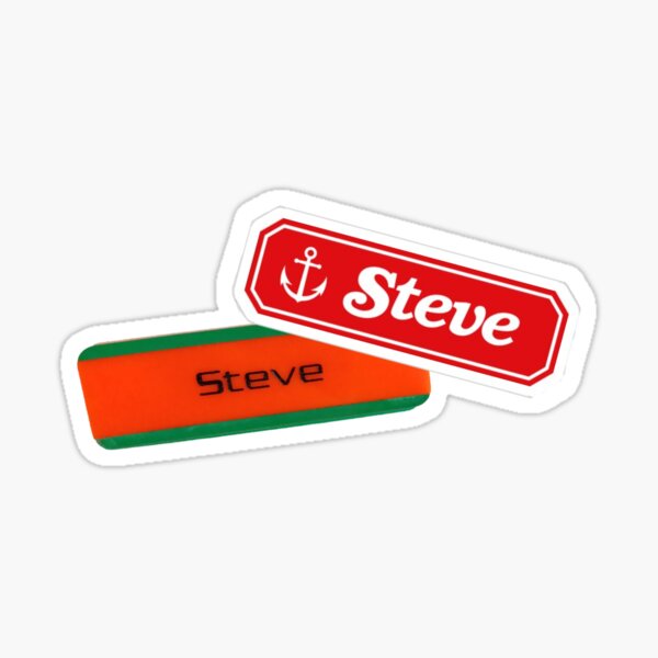 Item preview, Steve Nametags designed and sold by RuthandRose.
